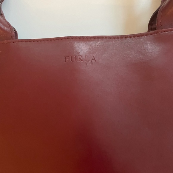 Furla leather shoulder bag - Picture 2 of 5